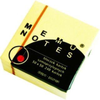 Dalpo NOTES KOSTKA SAMOPRZ.ZOLTA 50X50
