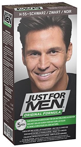 Just for Men akcesoria do pielęgnacji farb do toenungs szampon do włosów, naturalny czarny, 1 sztuki