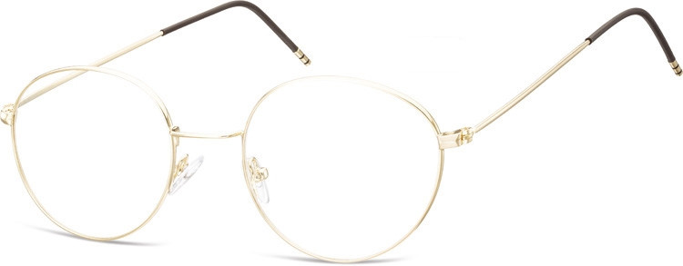 SUNOPTIC Lenonki Okulary oprawki optyczne 929C złote