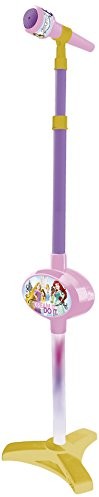 REIG reig 5286 księżniczek Disney Princess Stand mikrofon z przyłączem MP3