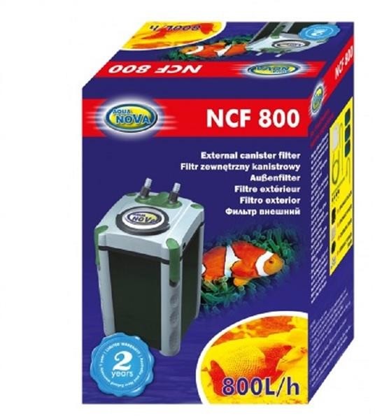 Aqua Nova Filtr zewnętrzny do akwarium NCF 600l/h