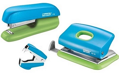 Rapid Zestaw zszywacz F5, dziurkacz FC10 i rozszywacz RAPID 5000370 5000370