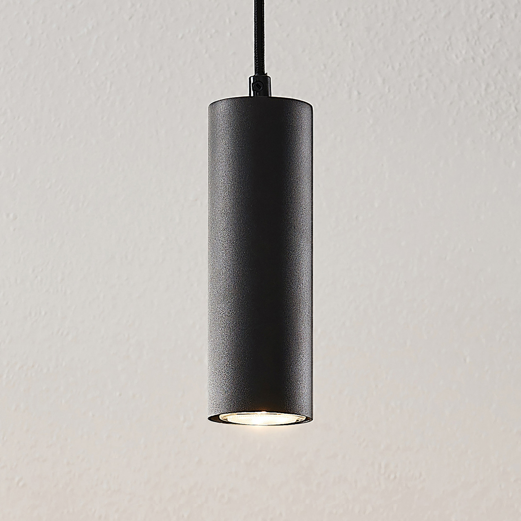 Lindby Joffrey lampa wisząca, czarna