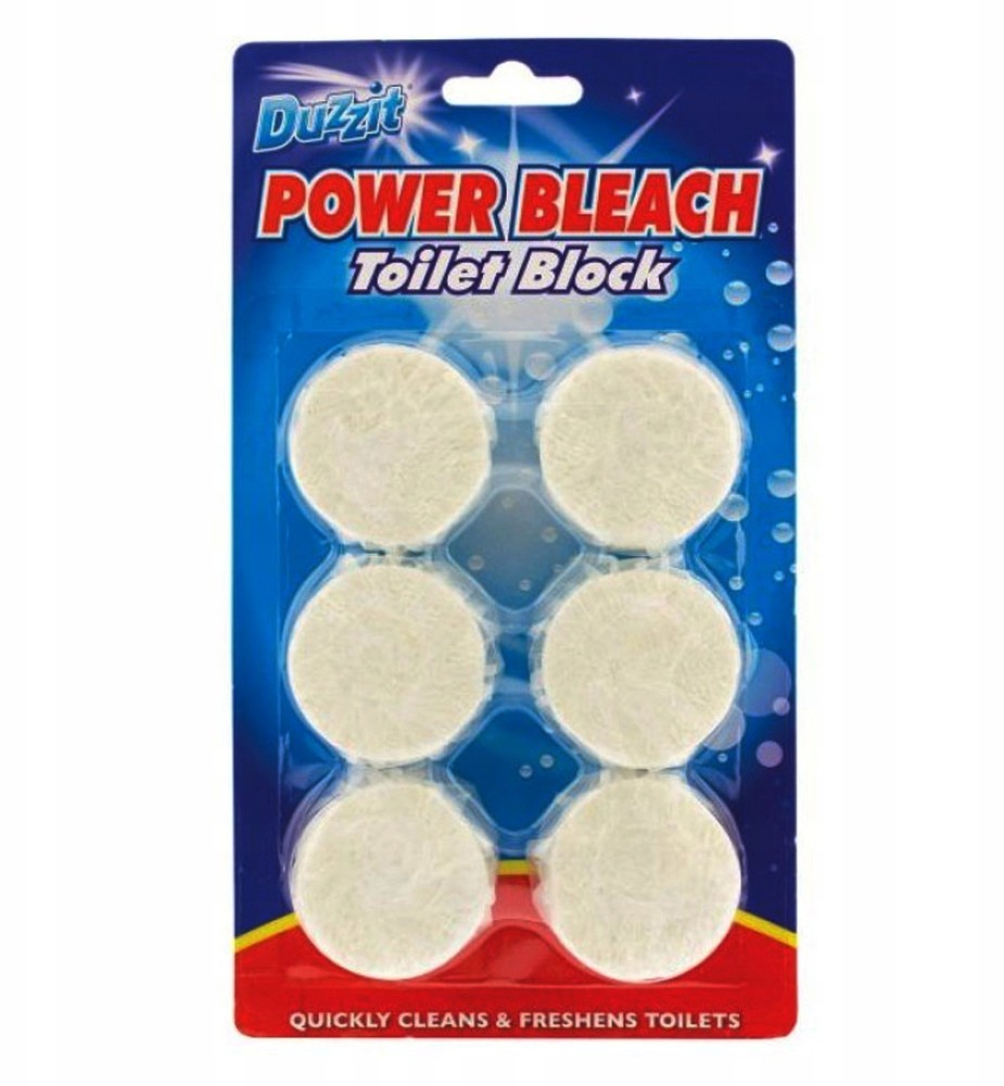 Duzzit Power Bleach Krążki Do Wc 6 Szt.
