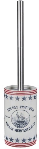 Spirella spirella 10.17540 szczotka do WC Tube wate rmill, granatowy (marynarski)/czerwony 10.17540