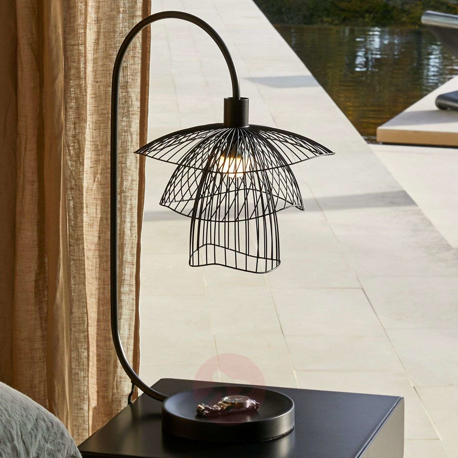 Forestier Forestier Papillon XS lampa stołowa czarna