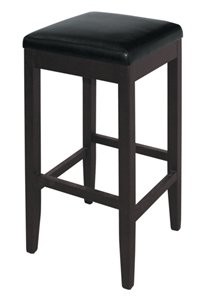 Bolero Hoker barowy ze skóry ekologicznej | czarny lub brązowy | 410x410x(H)760mm | 2szt. GG648