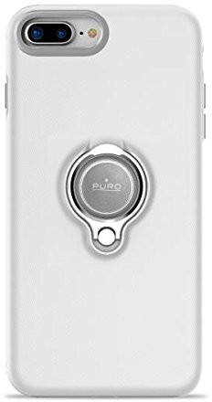 Puro PURO ipc755cmagringwhi pierścienia magnetycznego pokrowiec ochronny do Apple iPhone 7 Plus/8 Plus Biały IPC755CMAGRINGWHI