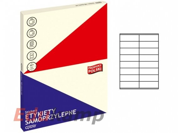 Grand Etykiety samoprzylepne GRAND 22 105*35 PA22EAG