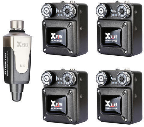 XVive XVive U4 In-Ear Monitor Wireless System Bundle R4