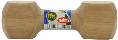 Nobby drewno wycofać hantle, 125 g 73400