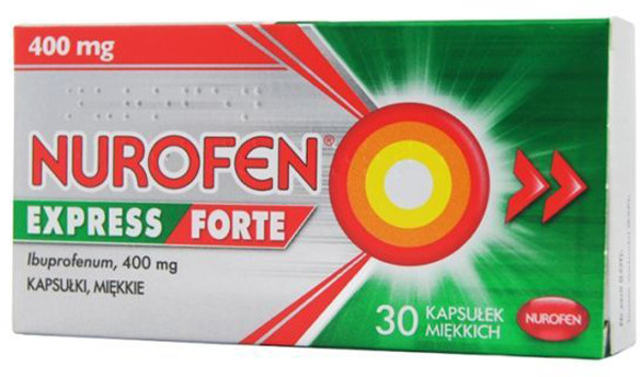 Reckitt benckiser healthcare Nurofen Express Forte 30kapsułek