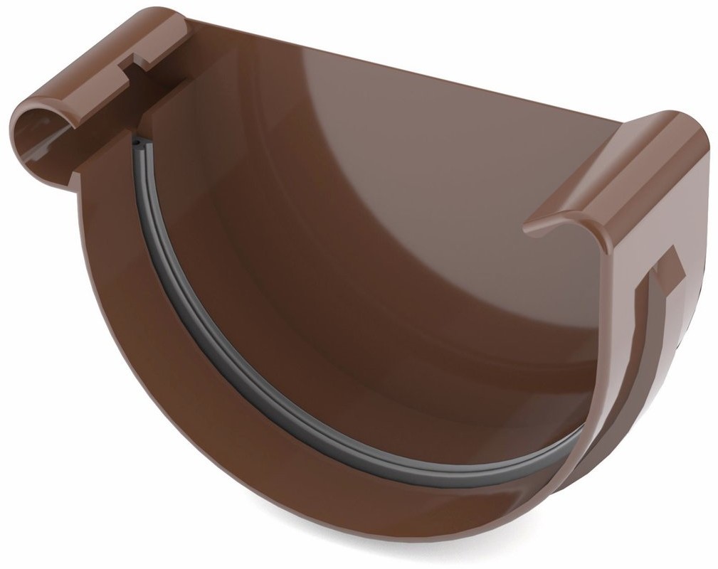 Cellfast Denko lewe 125 mm PVC brąz