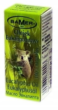 Eukaliptusowy 100% Naturalny Olejek Bamer 7ml