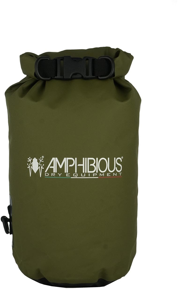 Amphibious Wodoszczelny worek tuba z paskiem na ramię Amphibious 10 l - green TS-1010-15