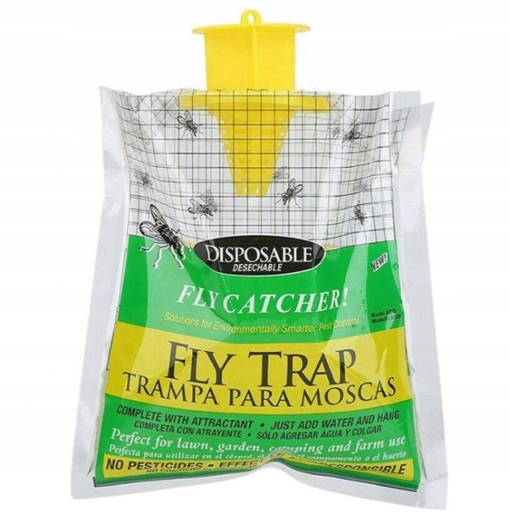 Pułapka Na Muchy. Skuteczna Duża Top Worek 5 Szt