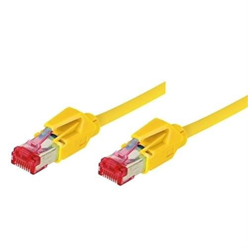 Tecline 71807Y Category 6 A Patch kabli Ethernet (S/FTP, PIMF, EIA/TIA, Class EA, 7,5 m) Żółty 4048889013120