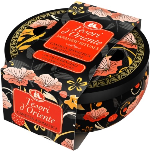 Tesori d'Oriente Tesori d'Oriente Japońskie rytuały - świeca zapachowa (200 g) 8008970043739