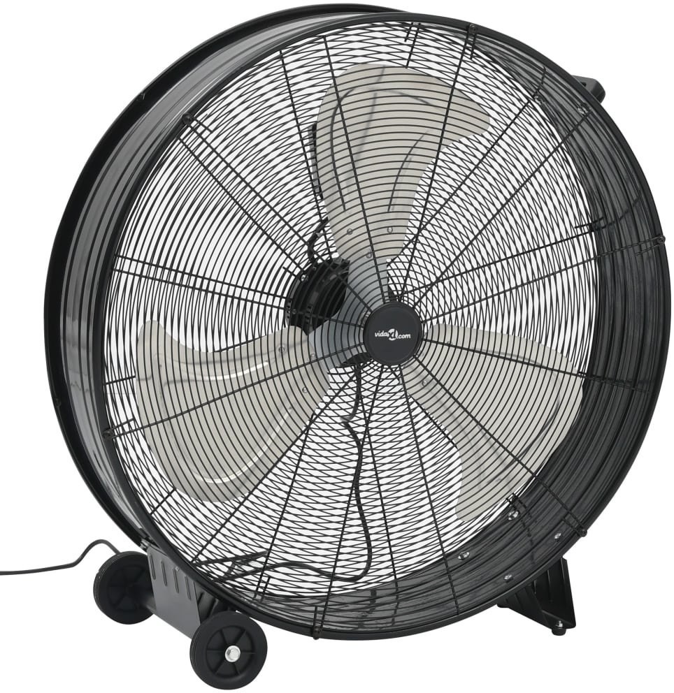 VidaXL Lumarko Przemysłowy wentylator bębnowy, 77 cm, 180 W, czarny 51454 VidaXL