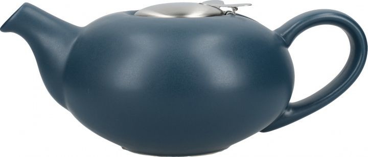NoName czajniczek Pebble 900 ml ceramiczny/RVS ciemnoniebieski twm_946372