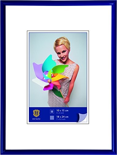 Henzo Napoli ramka na zdjęcia, plastik, niebieska, 13 x 18 cm