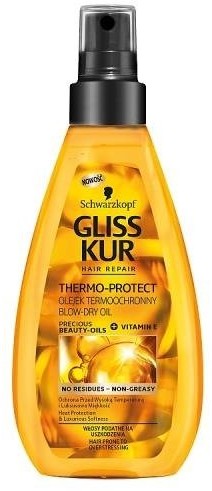 Schwarzkopf Thermo-Protect Blow-Dry Oil olejek termoochronny do włosów podatnych na uszkodzenia 150ml