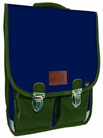 Quo Vadis Quo Vadis Oryginalny By plecak dla dzieci, 38 cm, 15 litrów, niebieski (Azul Marino / Caqui) 246562Q