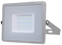 V-tac naświetlacz LED Pro series) VT-30-G SAMSUNG CHIP 30W 6400K 2400lm IP65 szary SKU 456