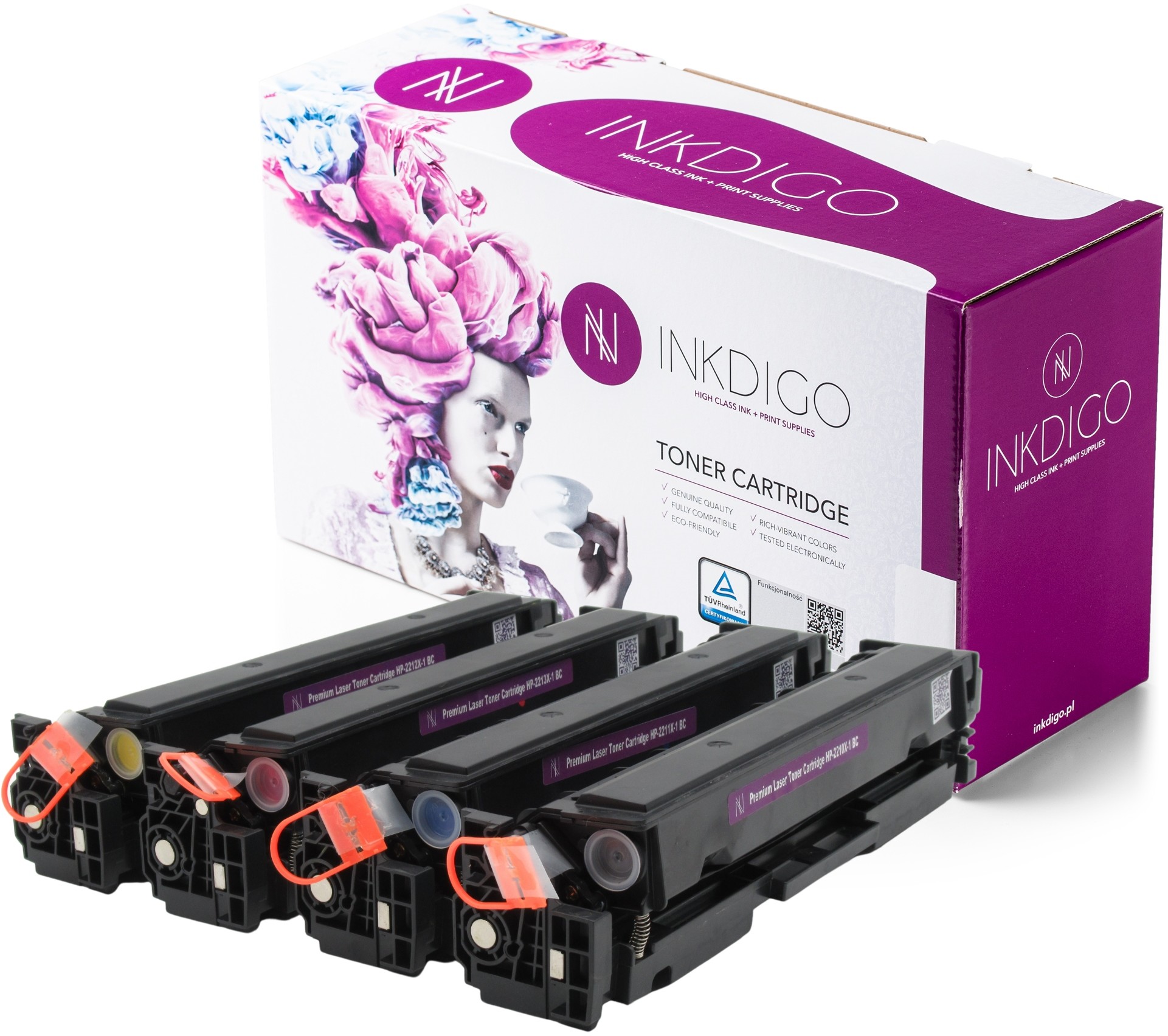 4x Toner do Hp Color Laserjet Pro Mfp M283fdw 207X