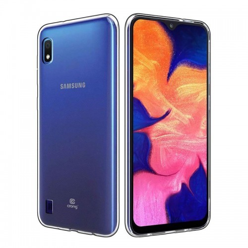 Crong Crystal Slim Cover - Etui Samsung Galaxy A10 (przezroczysty)