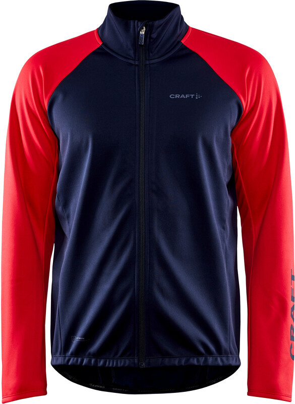 Craft Craft Core Bike Subzero Jacket Men, czerwony/niebieski S 2021 Kurtki przeciwwiatrowe 1911169-404396-4