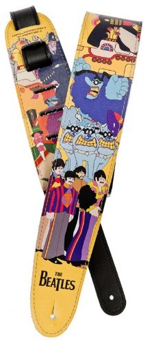 Planet Waves 25lb06 skórzany pasek skórzany gładki The Beatles Collection Yellow Submarine długość: 1280 MM szerokość: 64 MM 25LB06