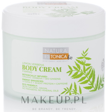 Natura Estonica Ujędrniający krem do ciała, werbena cytrynowa - Estonica Lemon Verbena Body Cream Ujędrniający krem do ciała, werbena cytrynowa - Estonica Lemon Verbena Body Cream