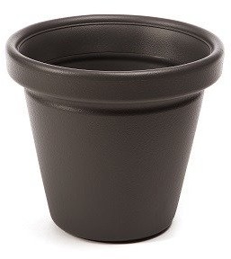Pigmejka Donica ogrodowa Agawa, mokka, 39x39x34 cm