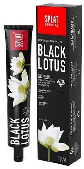 Splat Special Black Lotus Whitening Toothpaste wybielająca pasta do zębów Lotus Mint 75ml