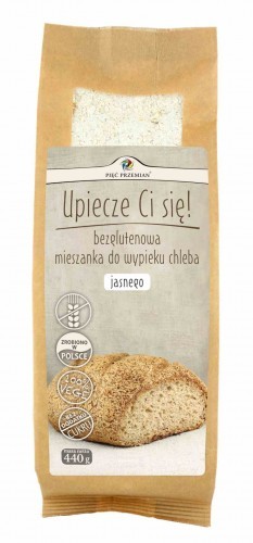 Pięć Przemian Mieszanka Chleba Bezglutenowego Jasnego 440g - Pięć Przemian