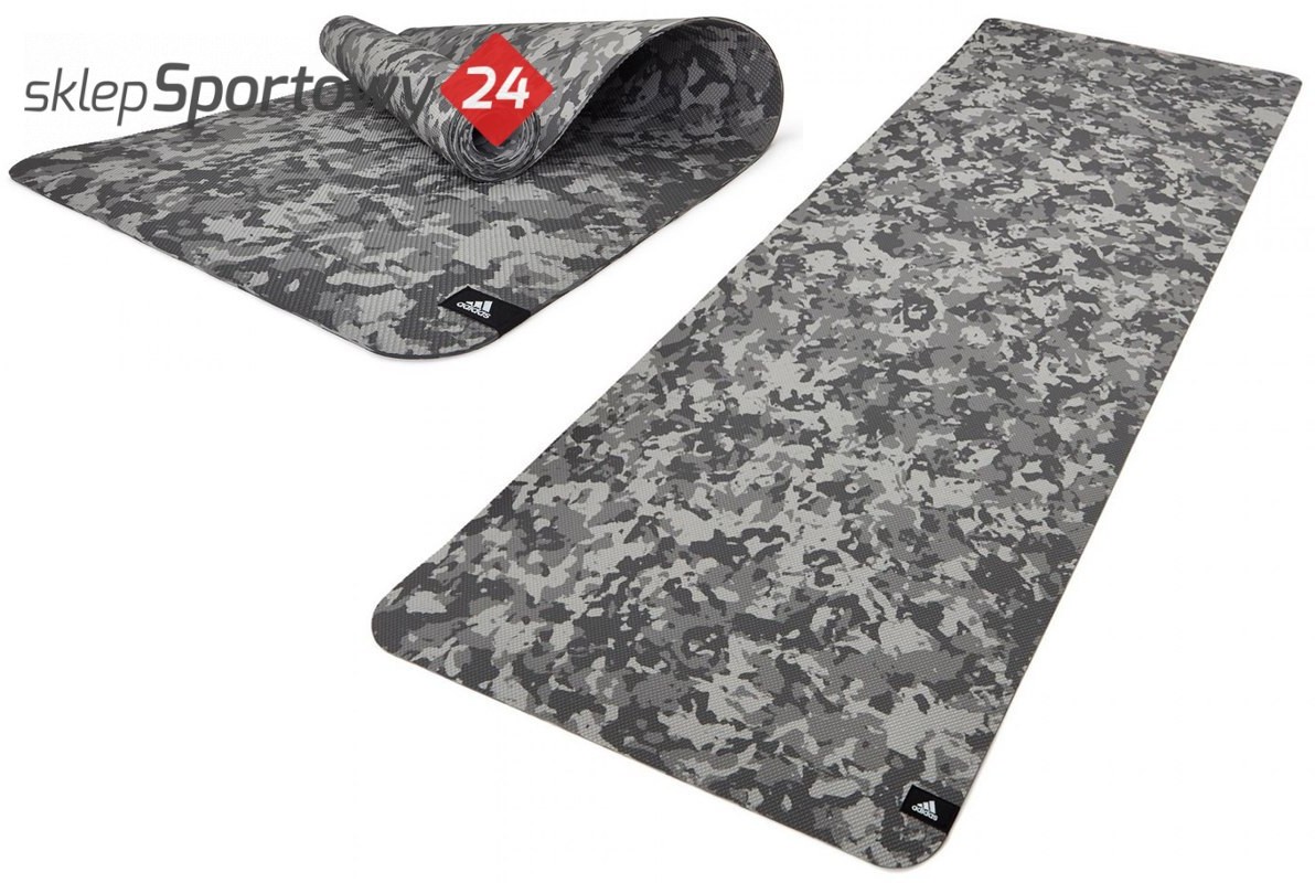 Adidas MATA DO ĆWICZEŃ TRENINGOWA 4MM MORO ZADZWOŃ 600-555-801 ! ADMT-13231GR