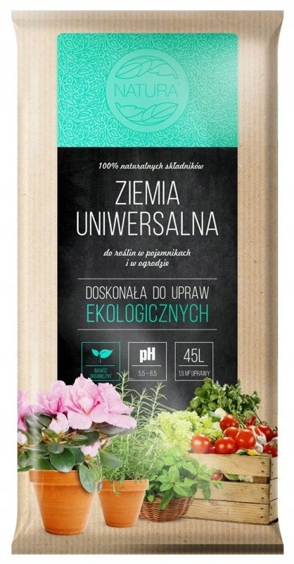 Natura Ziemia Uniwersalna Ekologiczna 45L Kronen