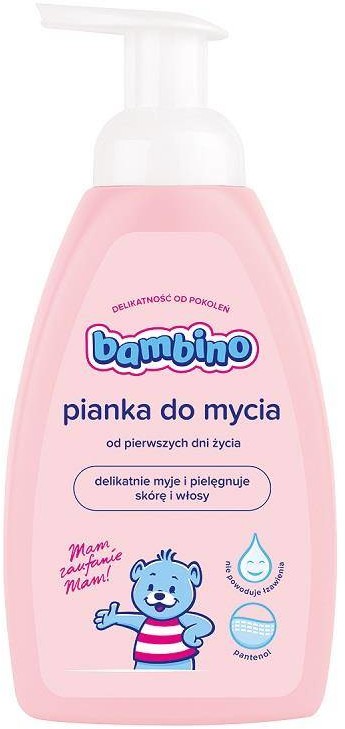 Bambino Pianka do mycia od pierwszych dni życia 500ml 92103-uniw