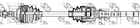 GSP Półoś prawa 210193