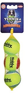 Nobby piłka tenisowa z squeaker, 3er sieci, s 60497