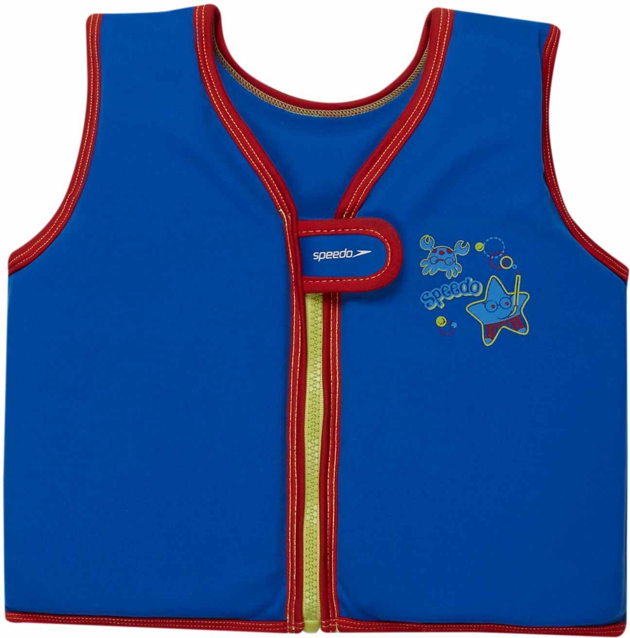 Speedo Kamizelka pływacka Sea Squad Swim Vest Neon Blue 2 4