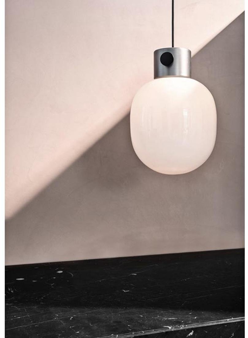 Menu Lampa sufitowa biało-miedziana, 33,5x23 cm