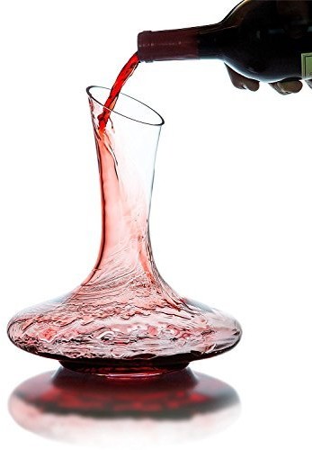 Le Chateau Wine Decanter  100% ręcznie blown Lead-Free Crystal Glass, Red Wine Carafe, wine Gifts, wine Accessories by LE Chateau SYNCHKG083779