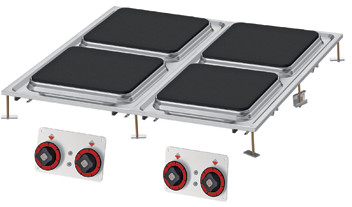 RM Gastro PCQD 88 ET Kuchnia stołowa elektryczna | PCQD-88-ET