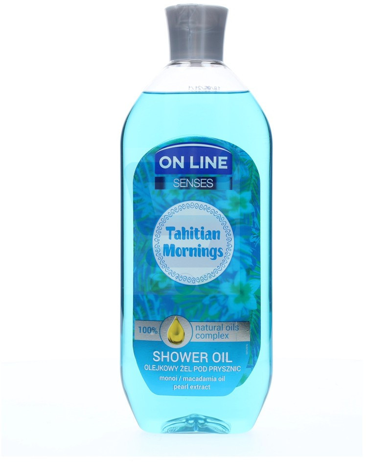 On Line Senses Olejkowy żel pod prysznic Tahitian Mornings 500 ml