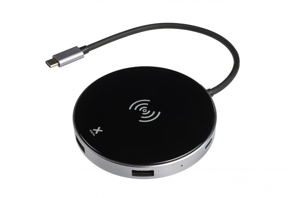 Xtorm Xtorm USB C Hub bezprzewodowa ładowarka QI XC006)
