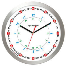 Atrix Zegar edukacyjny z aluminium AL02ED