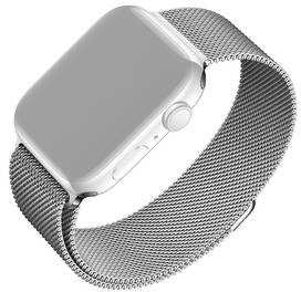 Fixed Pasek wymienny Mesh Strap na Apple Watch 38/40/41mm FIXMEST-436-SL) Srebrny