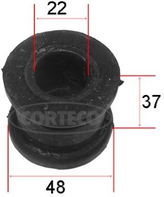 CORTECO TULEJA STABILIZATORA MB W201 2.0-2.5